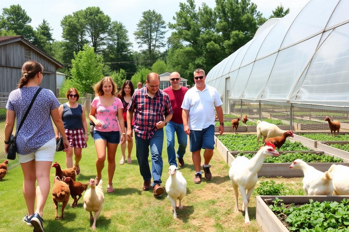 Farm Tours at Huck & Buck Farm — Sundays, 1:00 PM