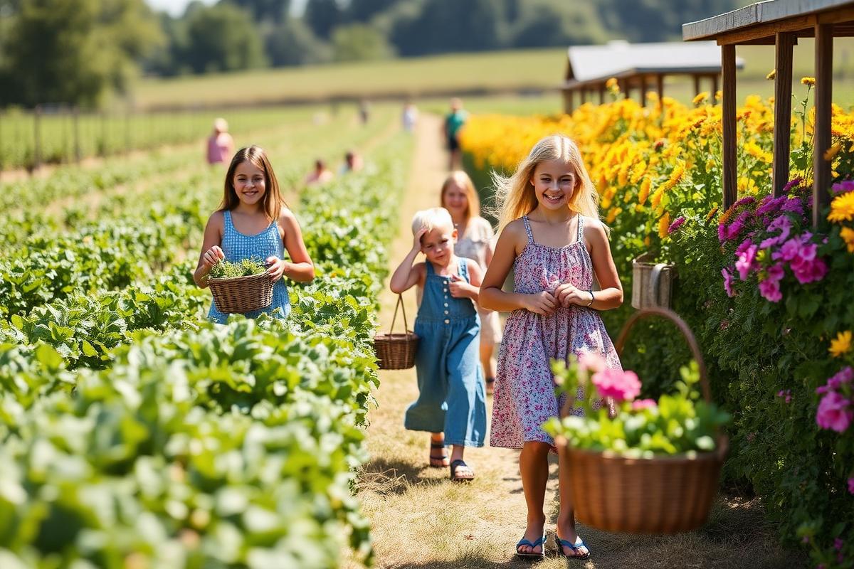 U-Pick weekends at Huck & Buck Farm